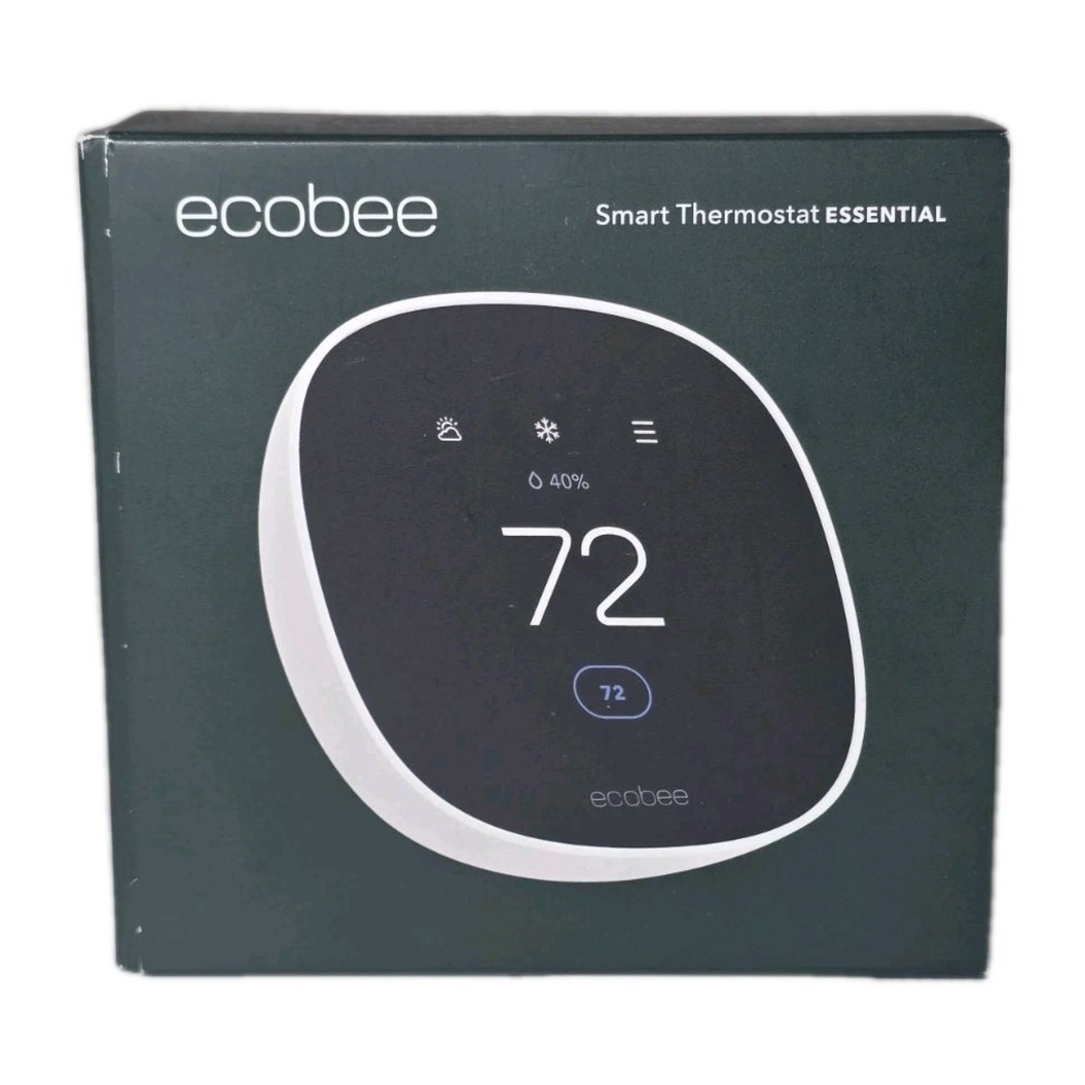 ☆ecobee EB-STATE7-01 Smart ESSENTIAL Smart Thermostat Essential  OPEN BOX
